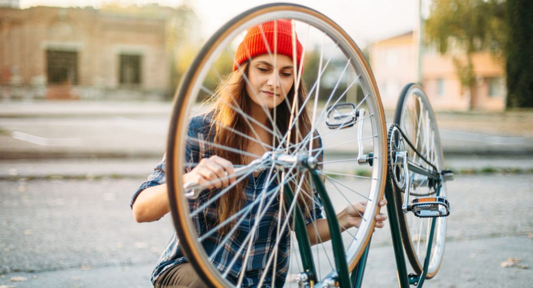 fahrräder mit reifen nie mehr platt