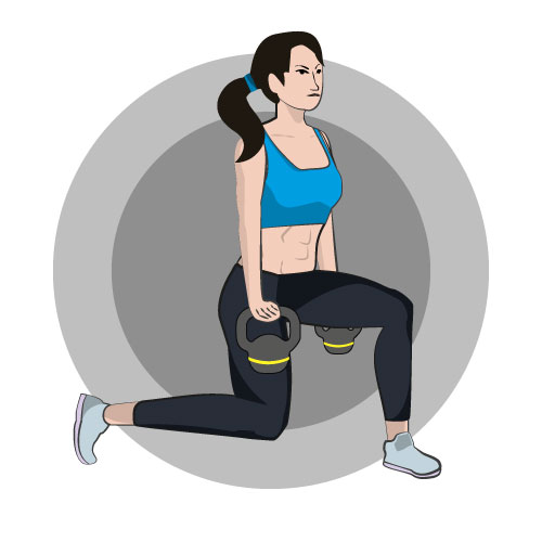 5. Lunges