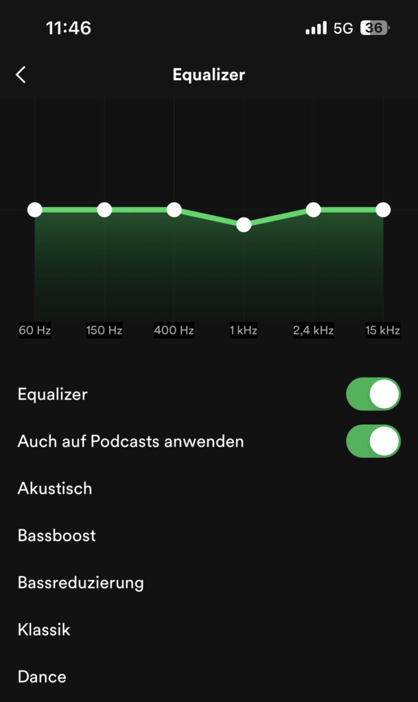 Spotify Equalizer