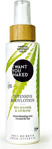 I WANT YOU NAKED Intensive Bodylotion Bio-Hanföl & Zitrone