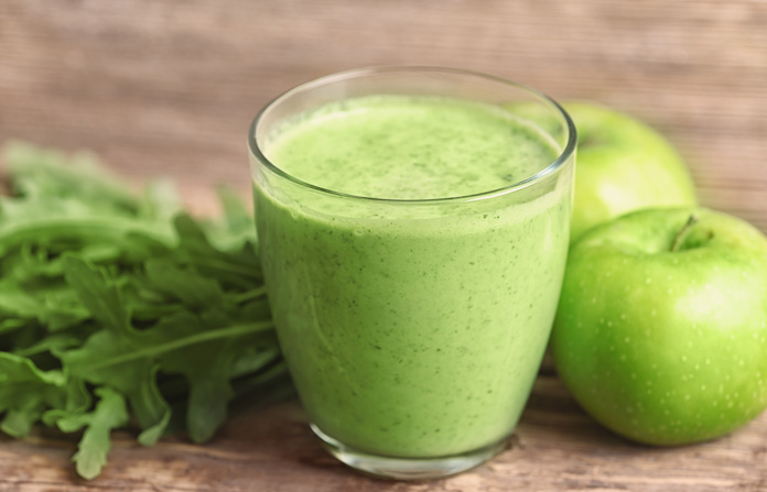 Rucola-Apfel-Smoothie