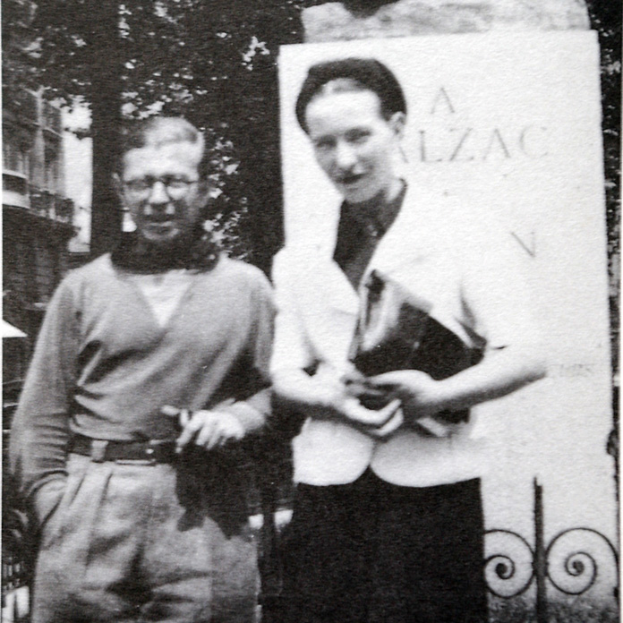 Simone de Beauvoirs Leben mit Jean Paul Sartre