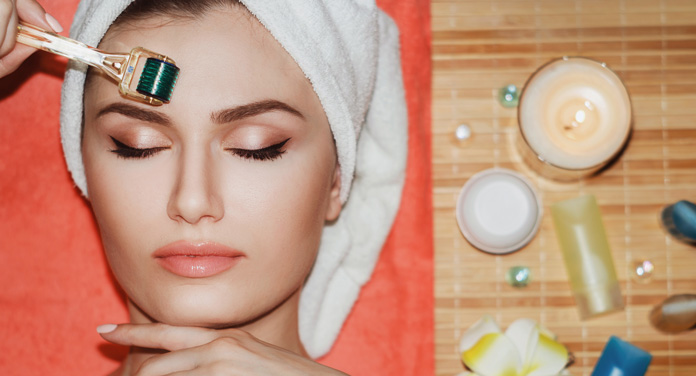 dermaroller-microneedling Microneedling mit dem Dermaroller