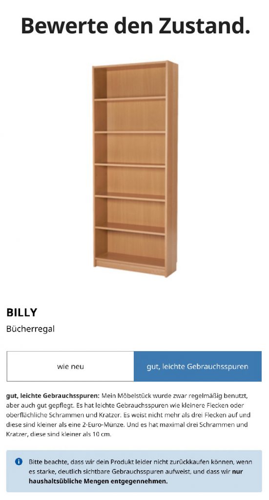 So funktioniert die IKEA Rückgabe von gebrauchten Möbeln
