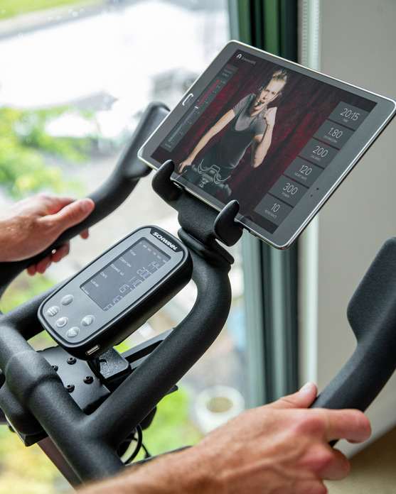 Schwinn IC8 Spinning-Bike Display Tablet