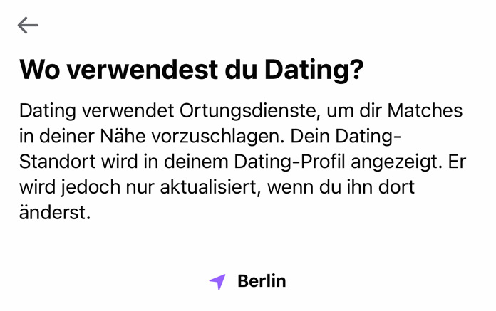 Facebook Dating Profil einrichten