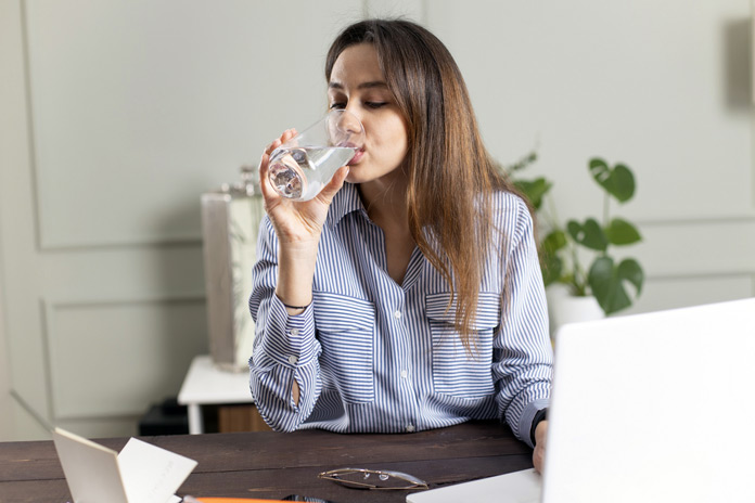 Ehrgeizige Menschen greifen gern zum Wasser