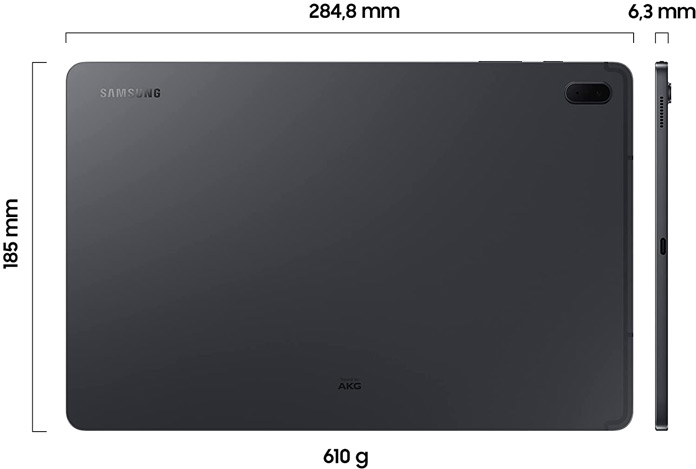 Samsung Galaxy Tab S7 FE Wi-Fi Maße