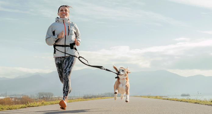 joggen-mit-hund Joggen mit Hund: Darauf solltest du achten