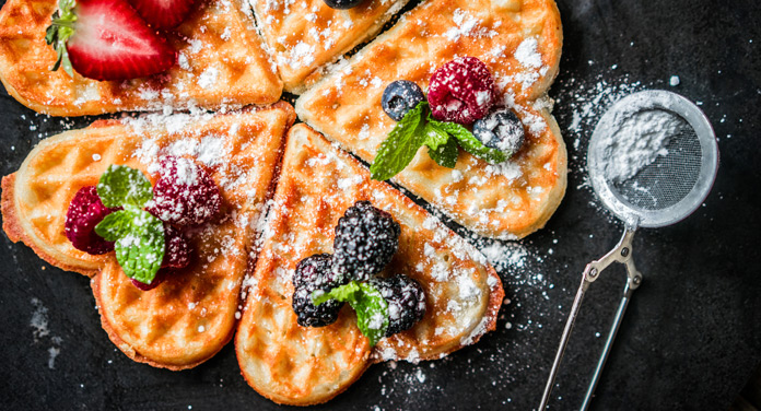 Vegane Waffeln Rezept - gelingt immer!