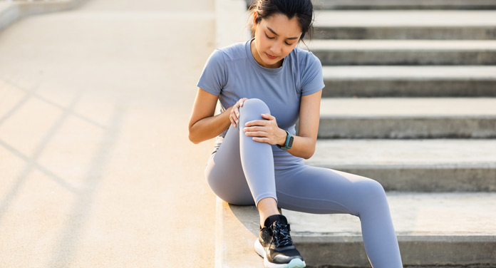 Knieschmerzen nach dem Joggen