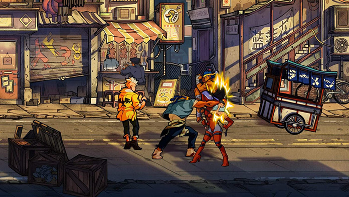 Die besten Playstation-Spiele zu zweit: Streets of Rage 4