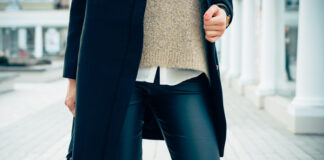 Lederleggings kombinieren