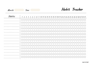 Habit-Tracker ajoure.de