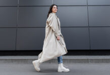 Beige Boots kombinieren