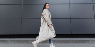 Beige Boots kombinieren