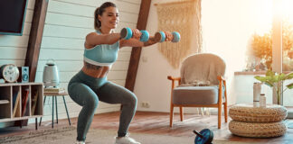 Fitnesstraining zu Hause