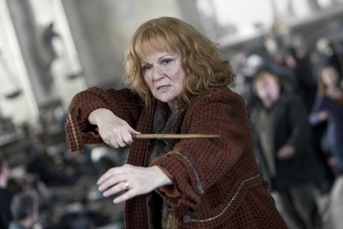 Julie Walters in Harry Potter