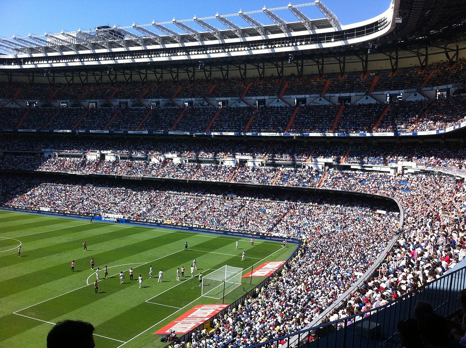 Fußball-Stadion Madrid