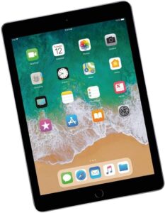 refurbished iPad der 5. Generation in Space Grau