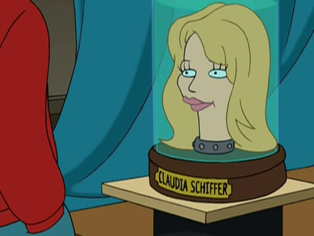 Futurama Claudia Schiffer