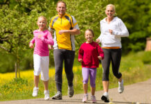 Joggen mit Kindern