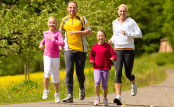 Joggen mit Kindern