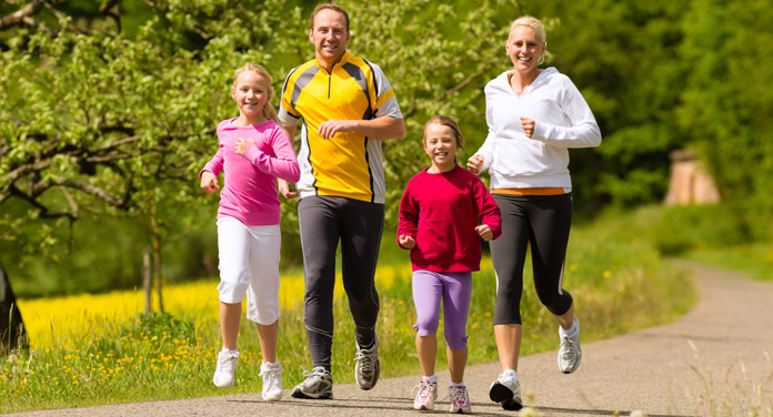 Joggen mit Kindern