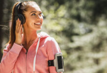 Handy beim Joggen