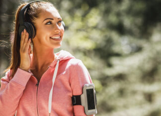 Handy beim Joggen