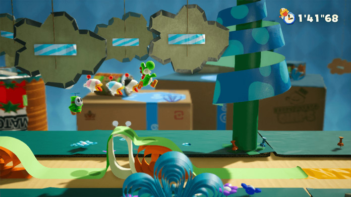 Yoshi’s Crafted World Jump&Run