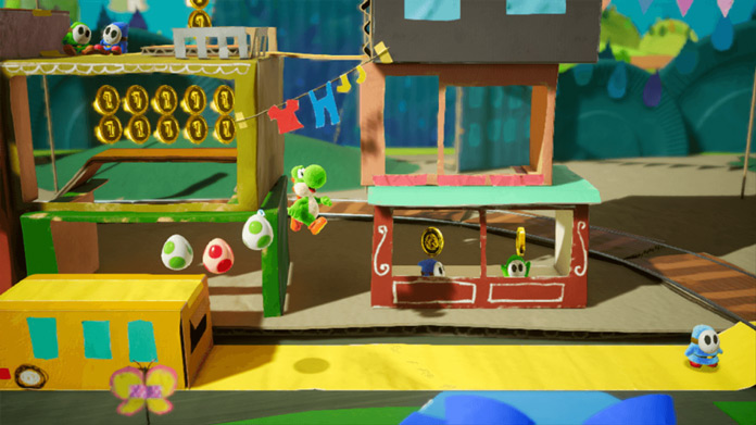 Yoshi’s Crafted World Gameplay