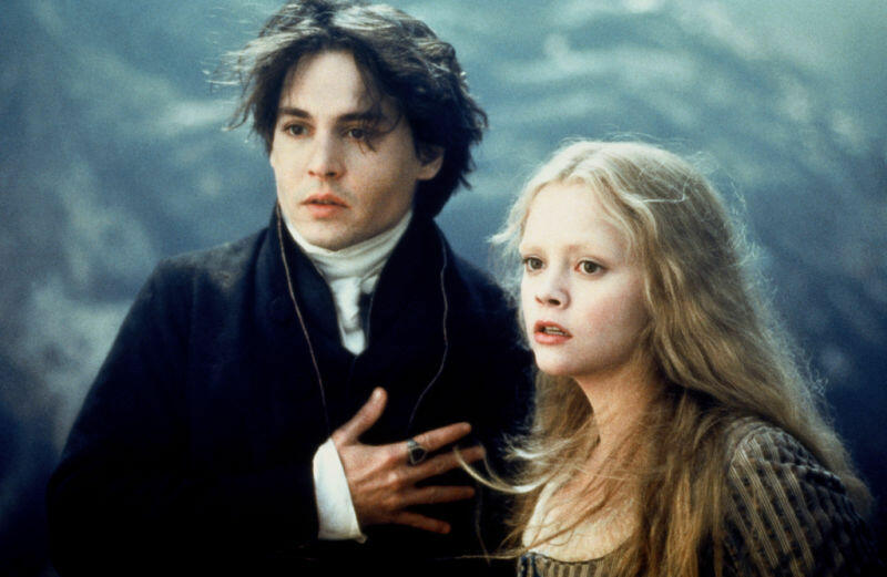 Christina Ricci und Johnny Depp in Sleepy Hollow