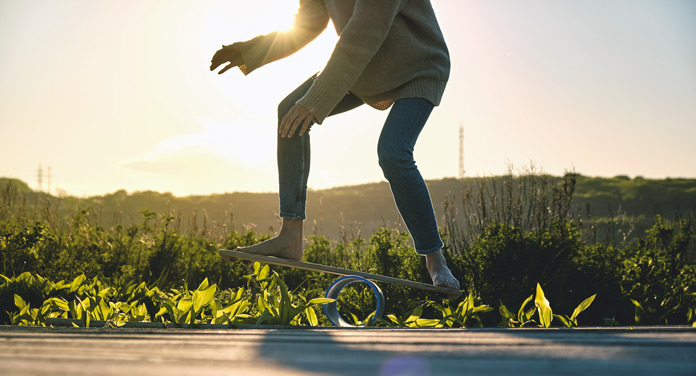 Balance Board Übungen