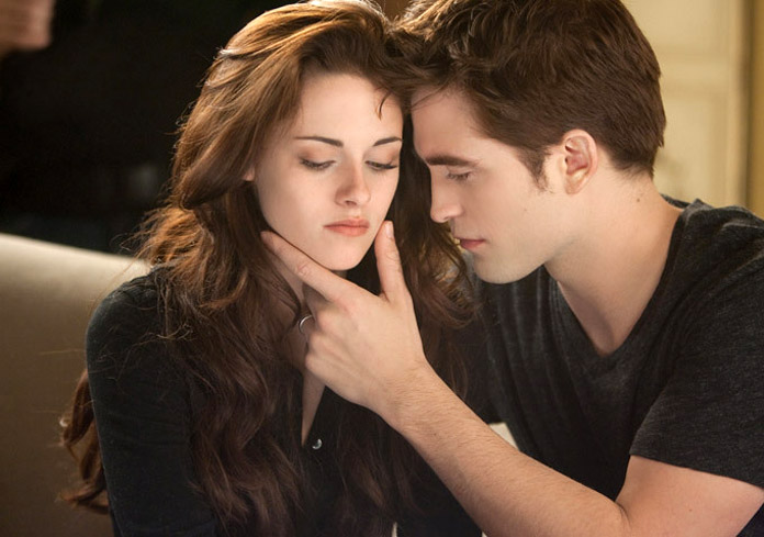 Kristen Stewart mit Robert Pattinson in Twilight - Breaking Dawn 2