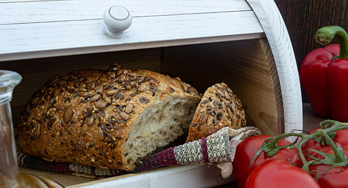 Brot im Brotkasten