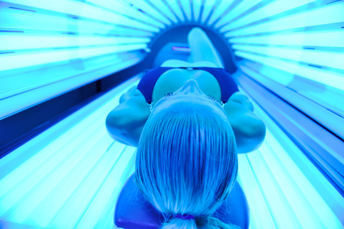 Schneller braun werden im Solarium