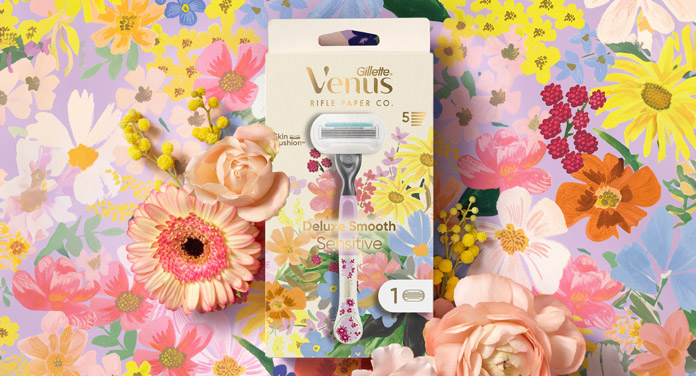 Gillette Venus und Rifle Paper Co.