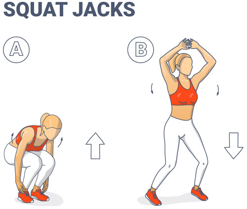 Squat Jacks