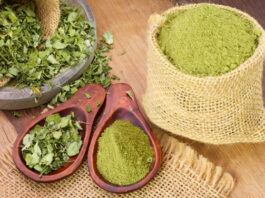 Moringa-Pulver
