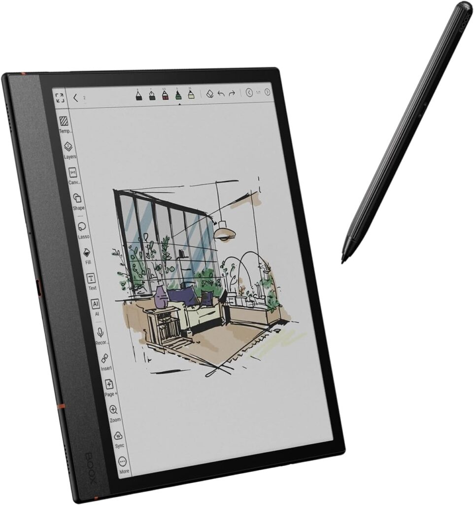 schreiben und zeichnen auf dem BOOX Note Air4 C