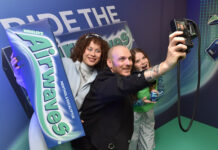 Der Wooosh-Moment: AIRWAVES bringt den Menthol-Kick vor die Kamera Airwaves Shooting
