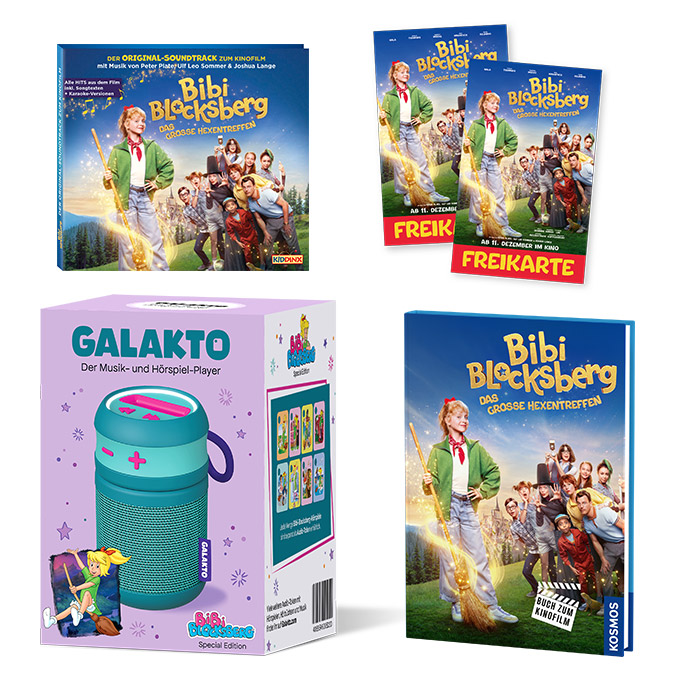 Gewinnspiel zum Kinostart von BIBI BLOCKSBERG - DAS GROSSE HEXENTREFFEN