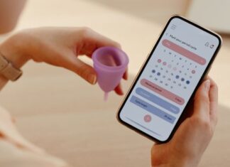 Menstruationstasse und Zyklus-App - verkürzter Zyklus