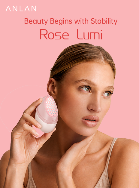 ANLAN Rose Lumi im Test: Was kann das Beauty-Device mit Pink Light, RF und HEPulse? 1 ANLAN Rose Lumi