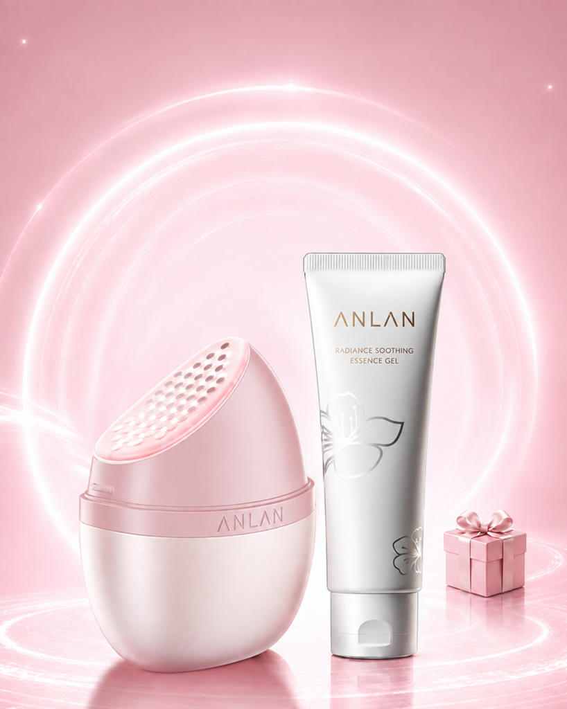 ANLAN Rose Lumi im Test: Was kann das Beauty-Device mit Pink Light, RF und HEPulse? 5 ANLAN Radiance Soothing Essence Gel mit Rose Lumi