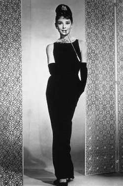 Audrey Hepburn - Black Evening Gowns