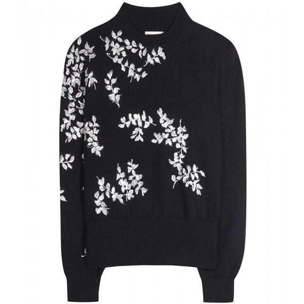 Dries van Noten - Verzierter Wollpullover