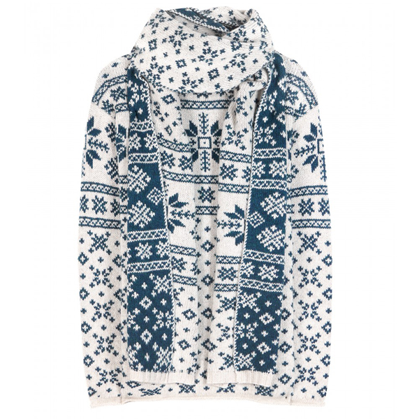 Loro Piana - Cashmerepullover mit Finlandmuster