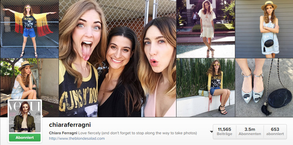 ciara ferragni instagram account